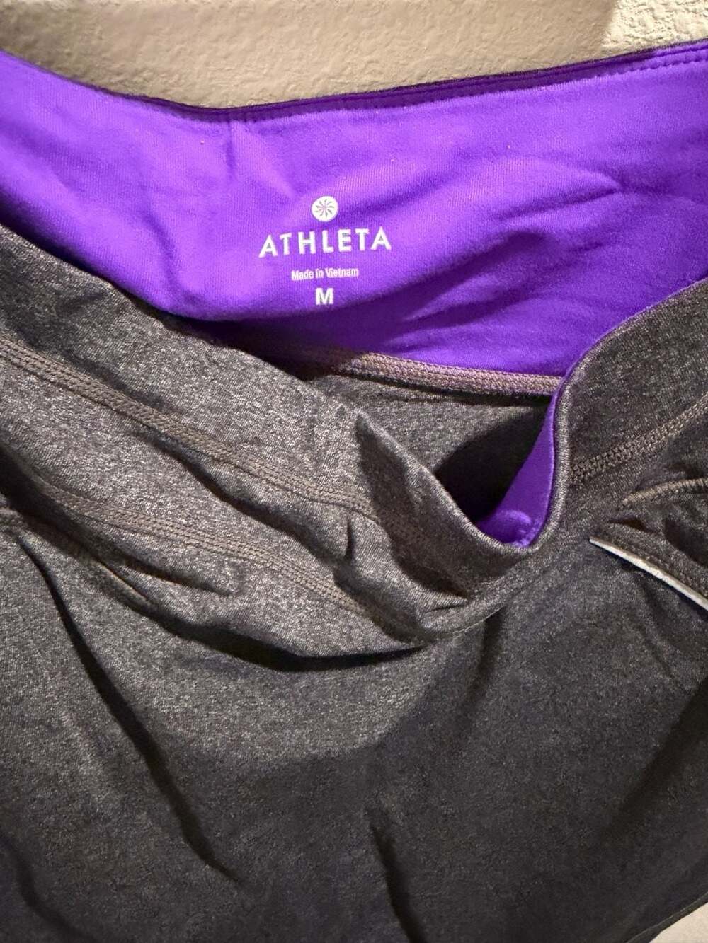 Athleta Athletic Skort Size M Gray - Picture 7 of 7